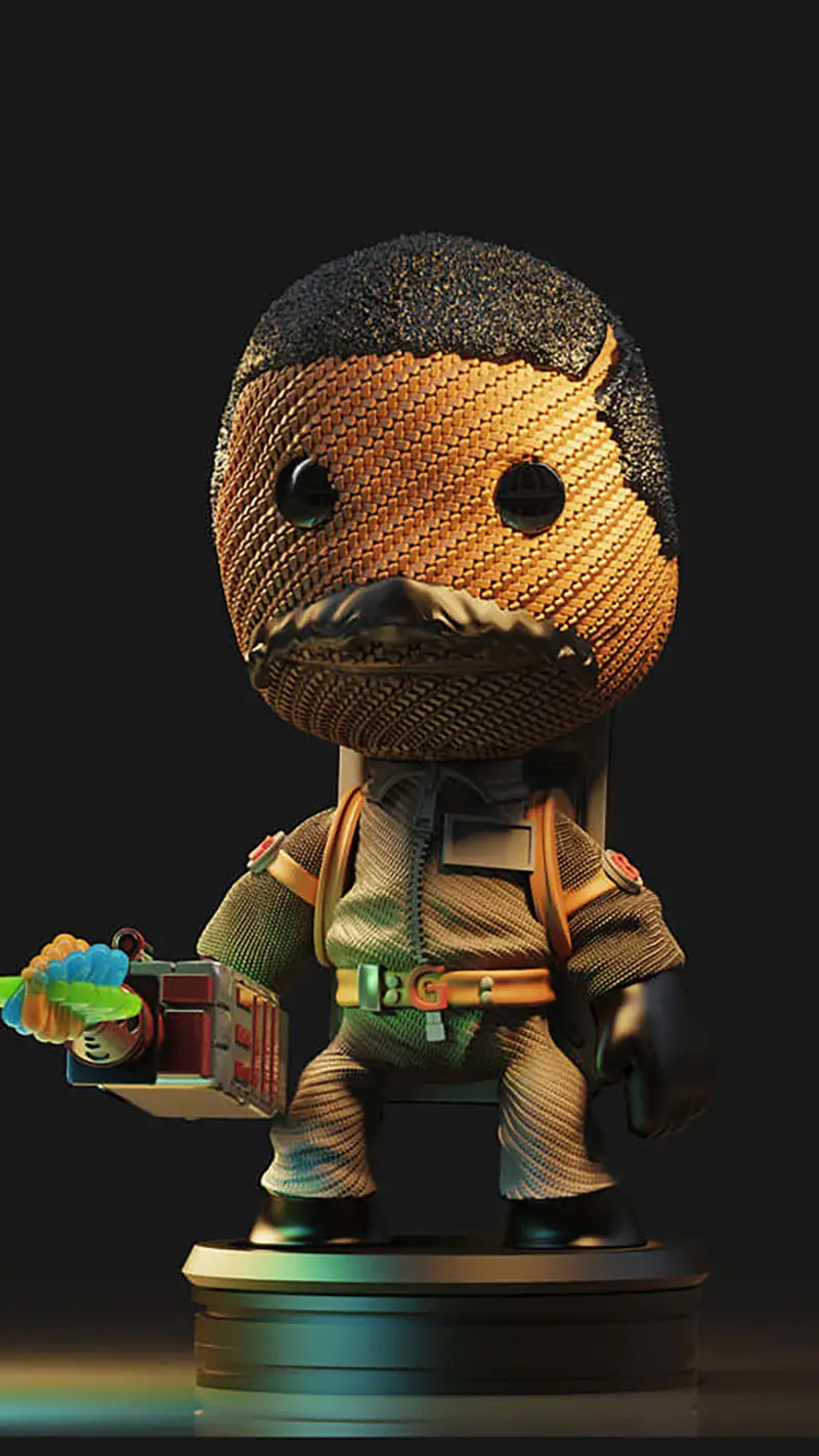 Ghostbuster Zeddemore 3D Print Model STL Files
