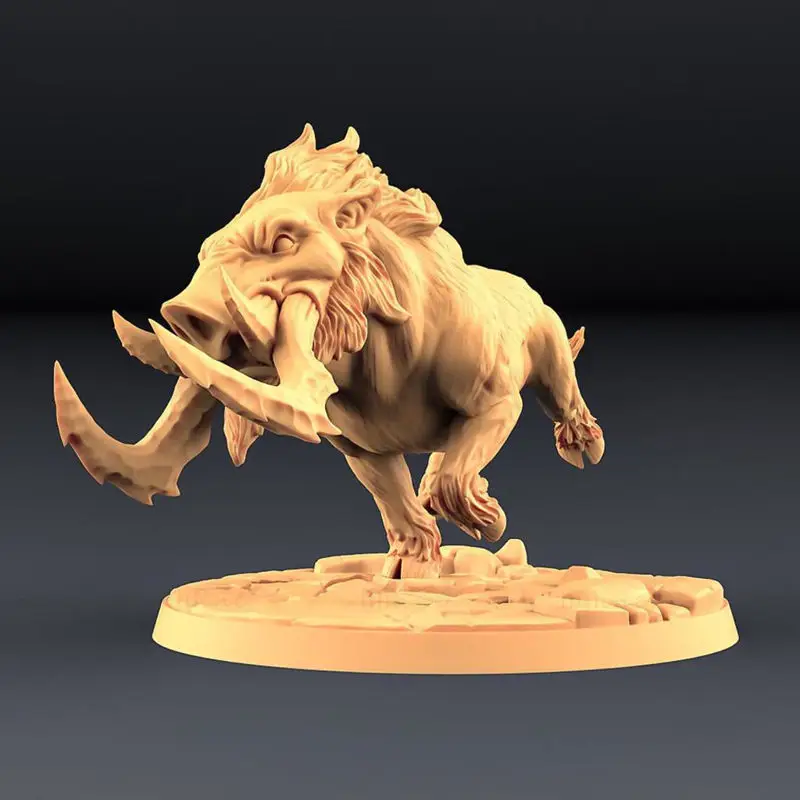 Wulf-Hog 3D プリント モデル STL の Gino