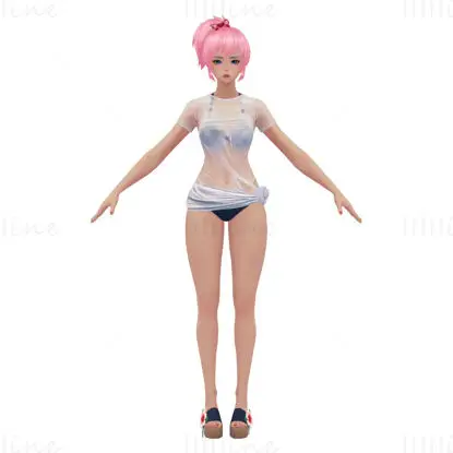 Girl 3D Model