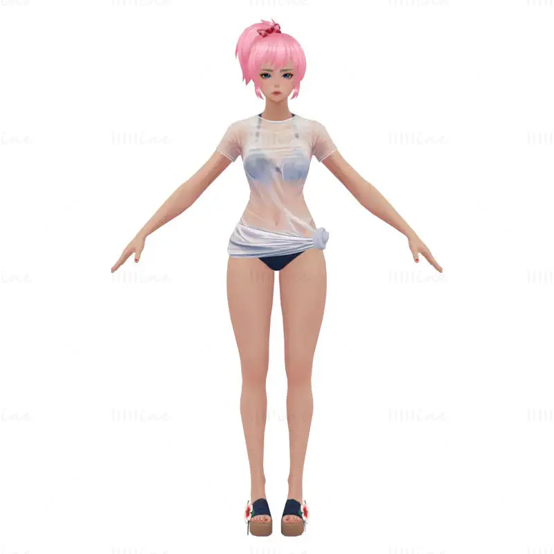 Girl 3D Model