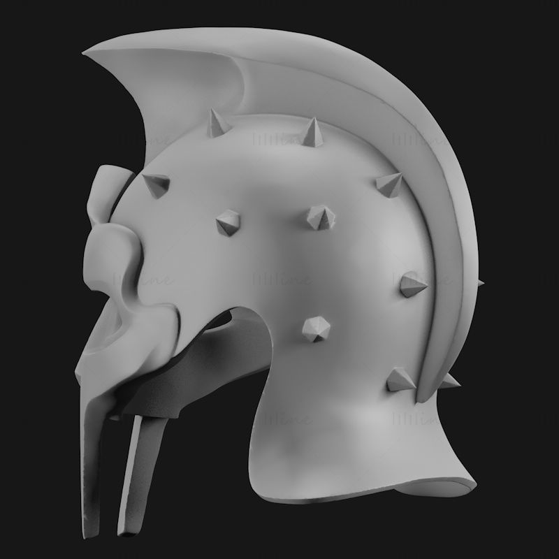 角斗士头盔3D打印模型STL
