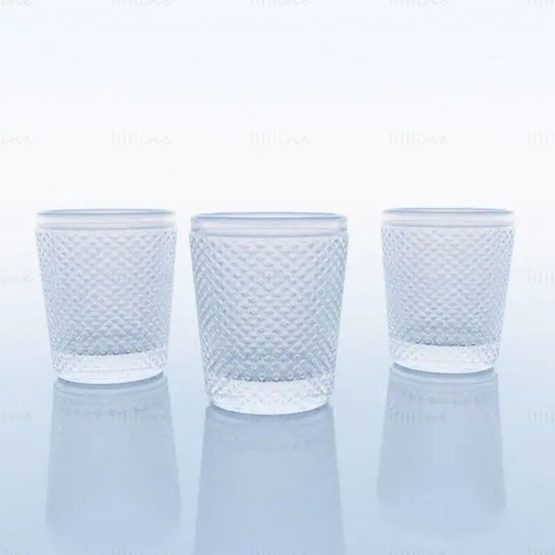 Glass Cup 3D Model