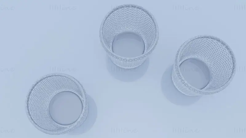 Glass Cup 3D Model