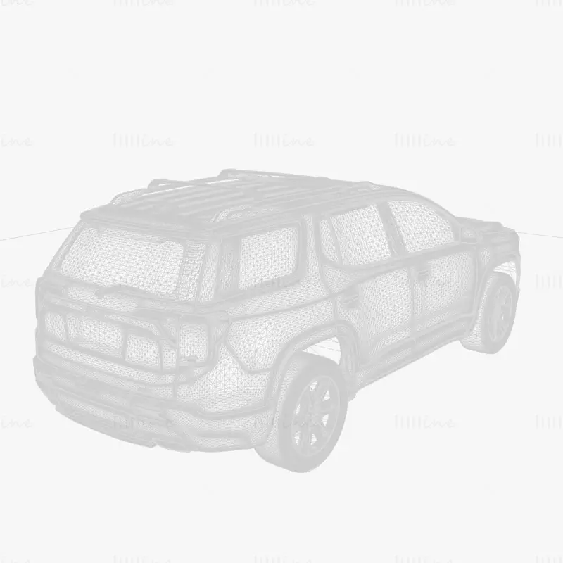 GMC Acadia SUV 3D Model