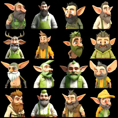 3D model pro vytištění Gnome Squad: Garden Guardians