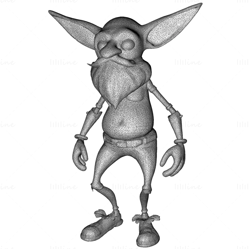 Gnome Squad: Hagevoktere 3D-utskriftsmodell