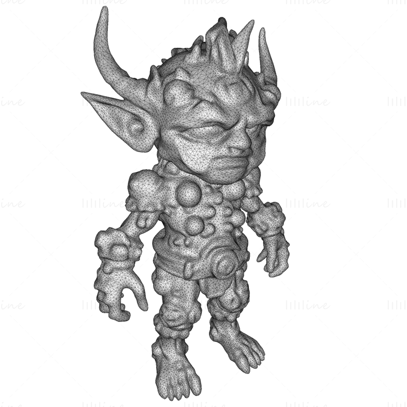 Goblin Guardian 3D nyomtatási modell