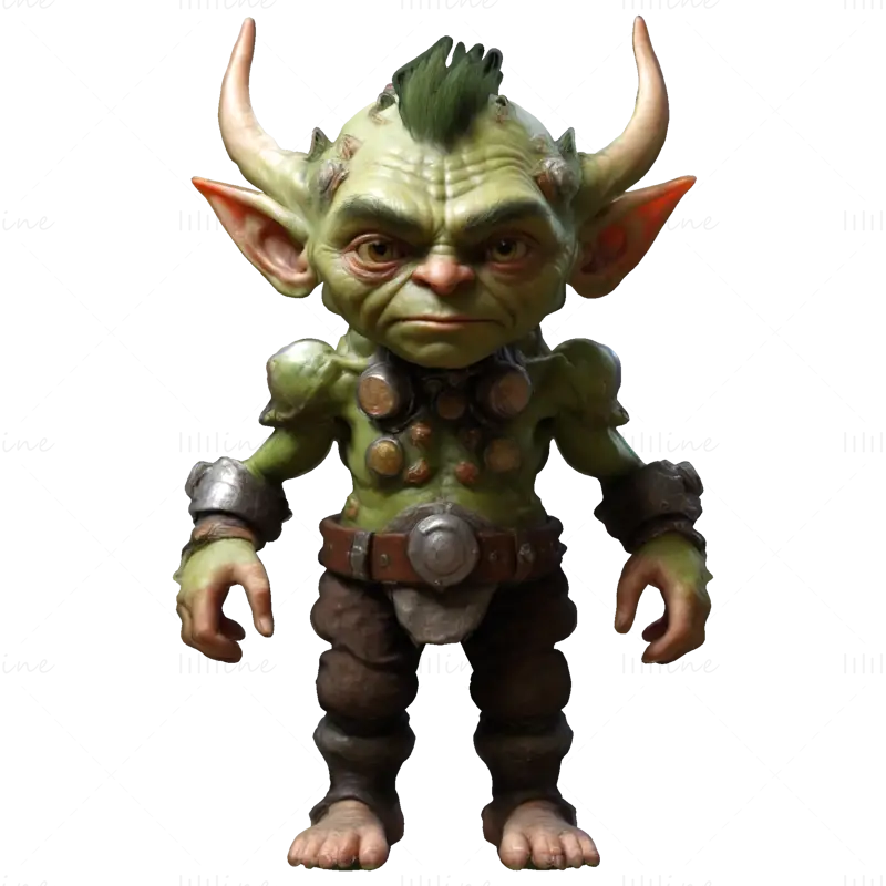 Goblin Guardian 3D nyomtatási modell