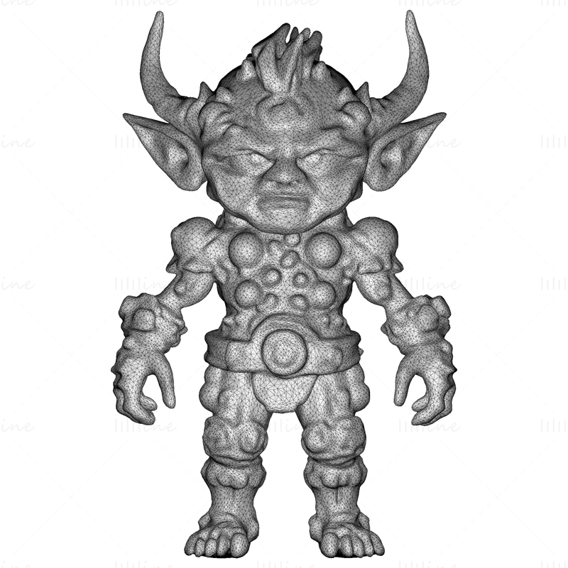 Goblin Guardian 3D nyomtatási modell