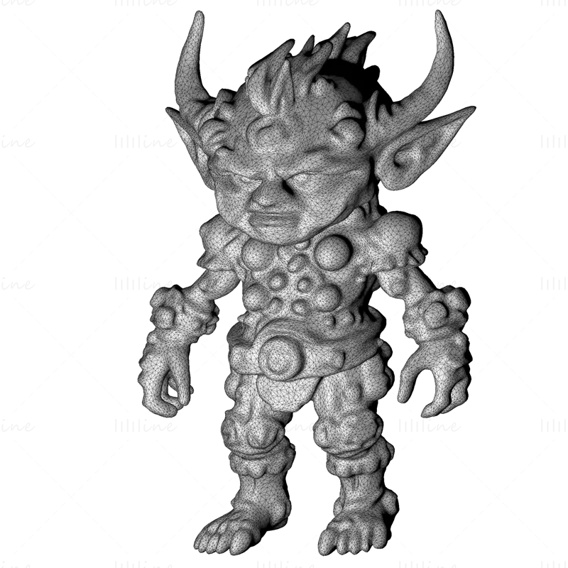 Goblin Guardian 3D nyomtatási modell