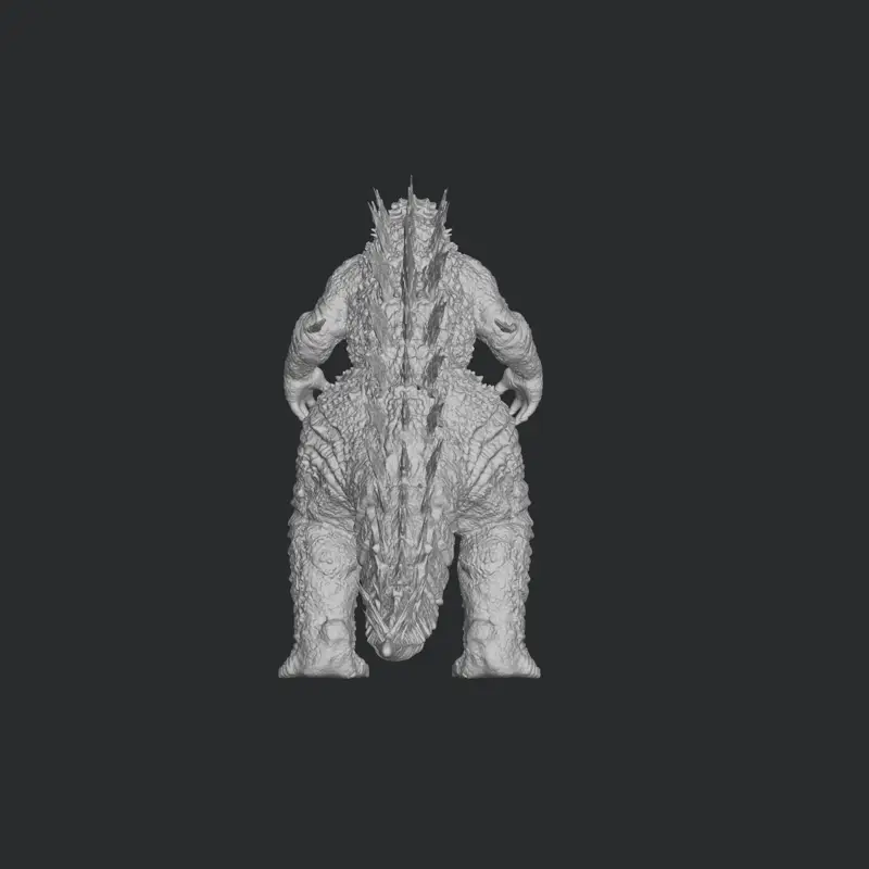 Godzilla stl file 3d printing, 3d print file, miniature, superhero, game, cartoon, comic action figure, printables, decorative, movie, gift