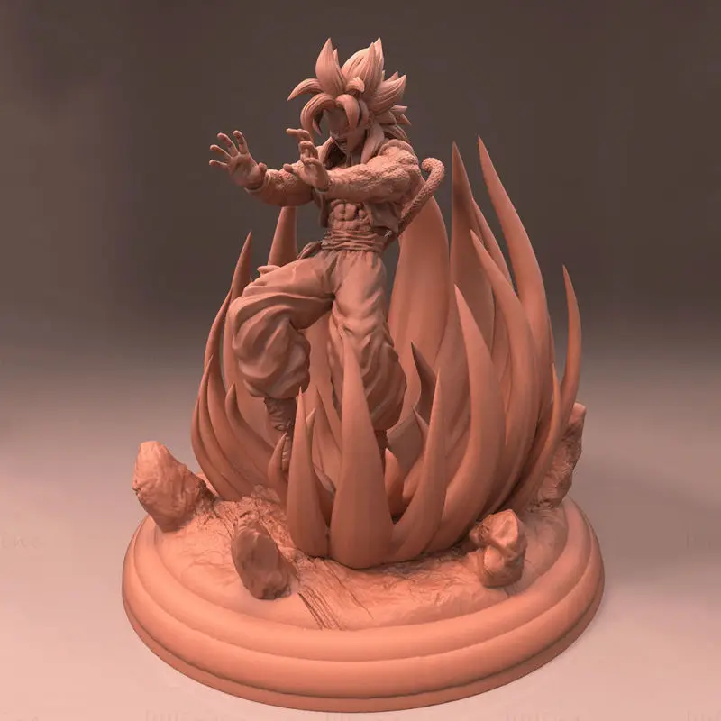 Gogeta 3D Printing Model STL