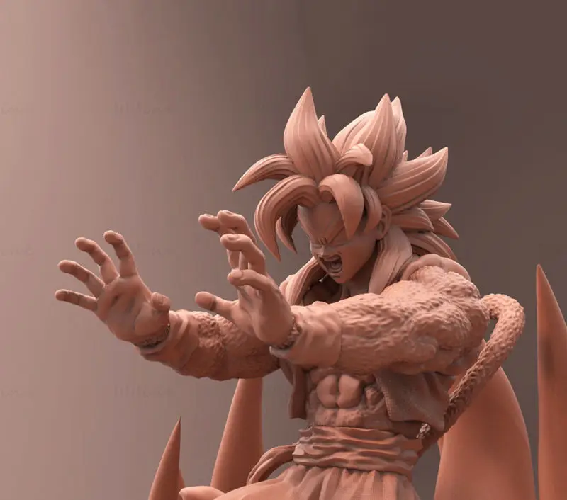 Gogeta 3D Printing Model STL