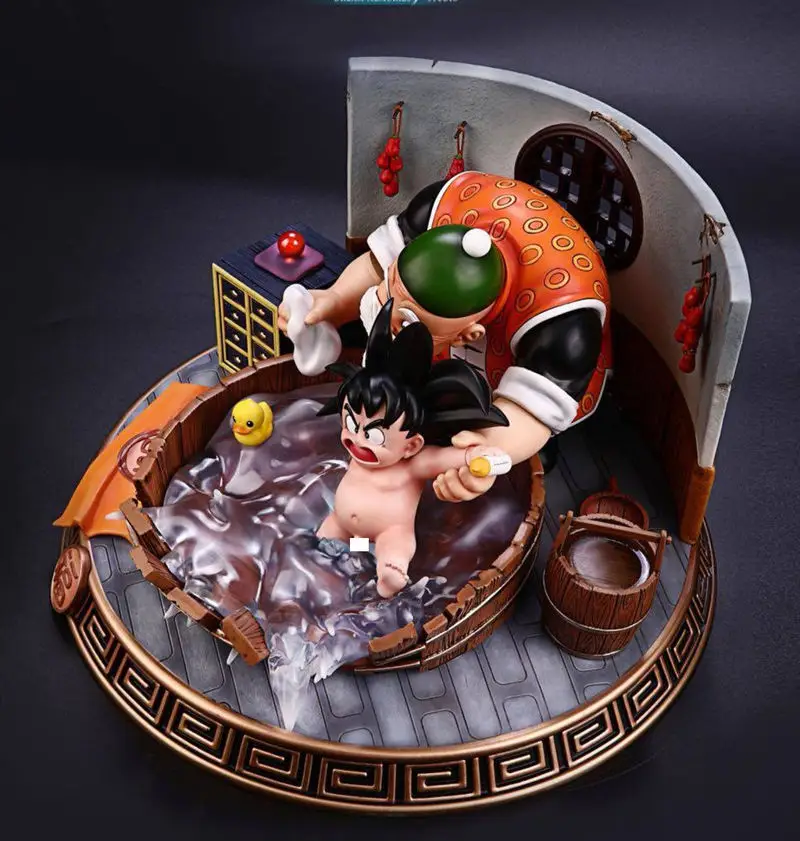 Goku Kid Grandp STL 3D nyomtatási modellel