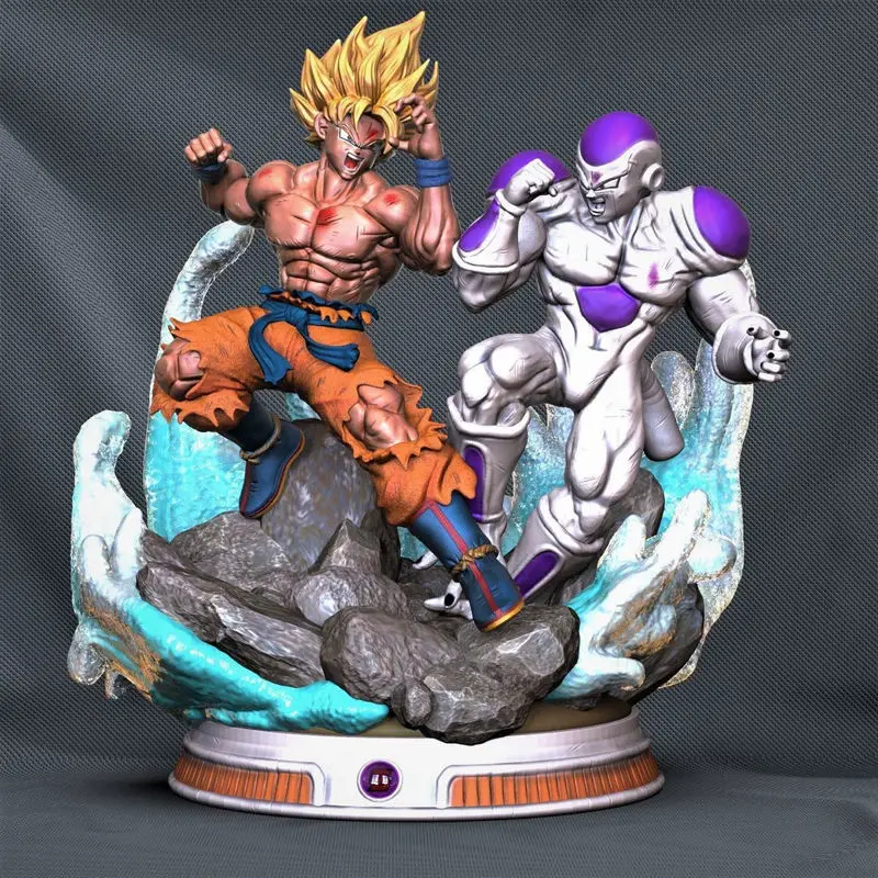 Goku Vs Frieza 3D Printing Model STL