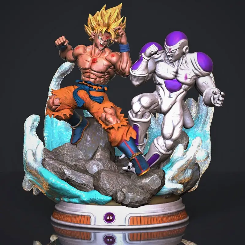 Goku Vs Frieza 3D Printing Model STL