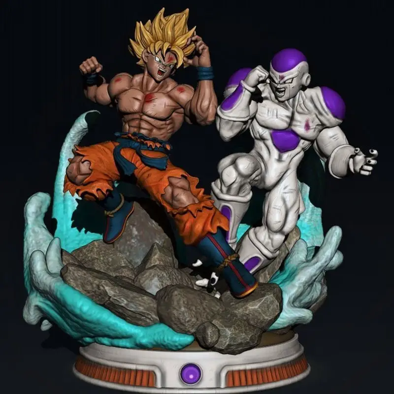 Goku Vs Frieza 3D Printing Model STL