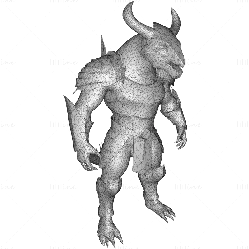 Коллекция 3D-моделей доспехов Золотого Стража