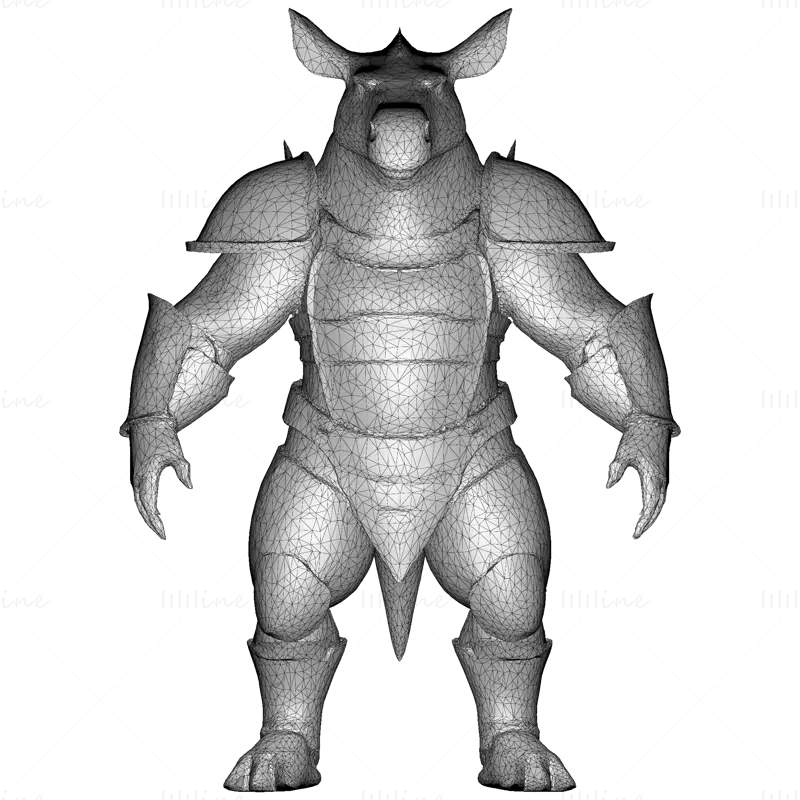 Коллекция 3D-моделей доспехов Золотого Стража