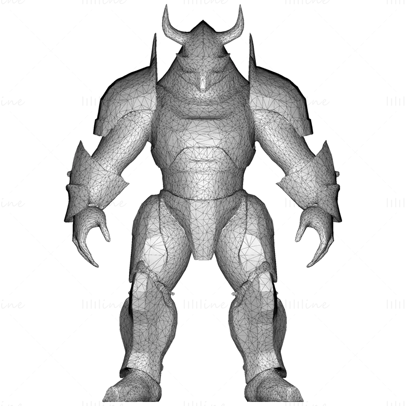 Коллекция 3D-моделей доспехов Золотого Стража