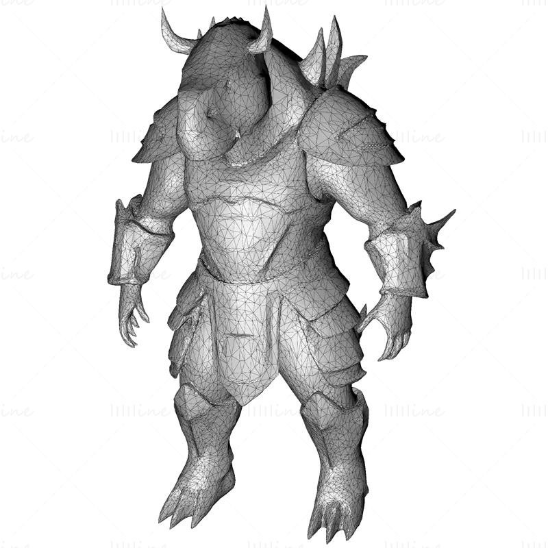 Коллекция 3D-моделей доспехов Золотого Стража