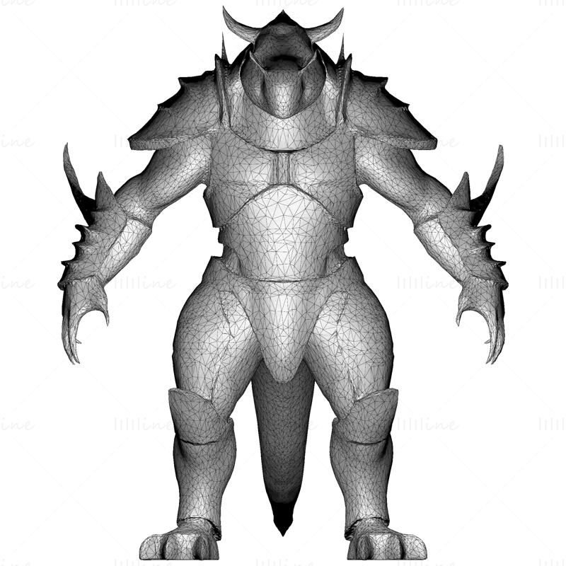 Коллекция 3D-моделей доспехов Золотого Стража
