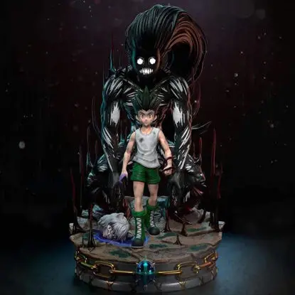 Gon & Energy Black Monster - مدل پرینت سه بعدی Hunter x Hunter