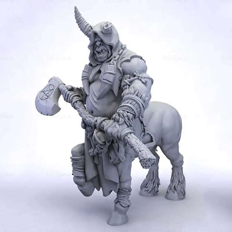 Gorknod Devil Centaur Miniaturas Modelo de Impressão 3D STL