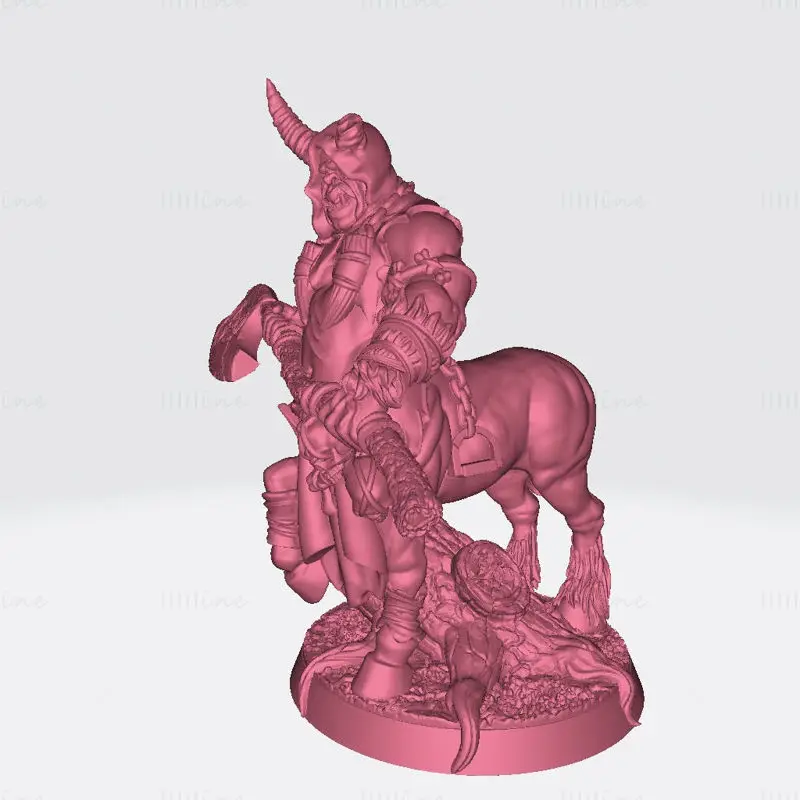 Gorknod Devil Centaur Miniatures Модель для 3D-печати STL