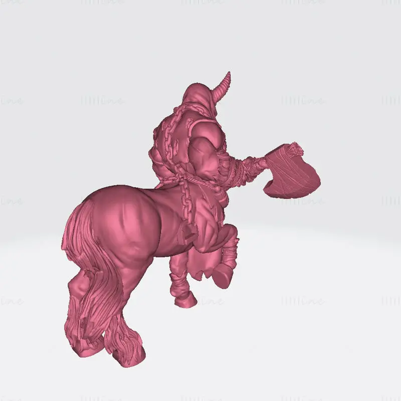 Gorknod Devil Centaur Miniatures 3D tisk Model STL