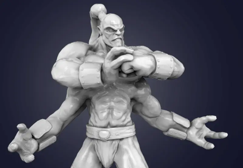 Goro 3D Print Model (FDM, SLS)