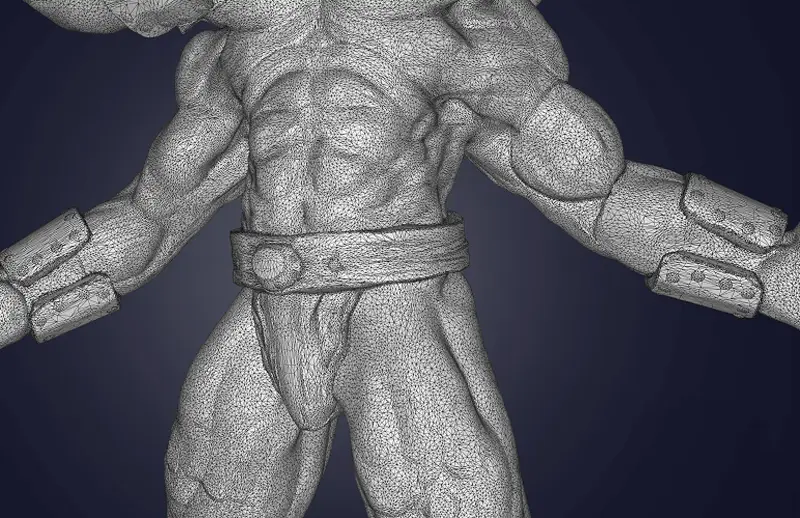 Goro 3D Print Model (FDM, SLS)
