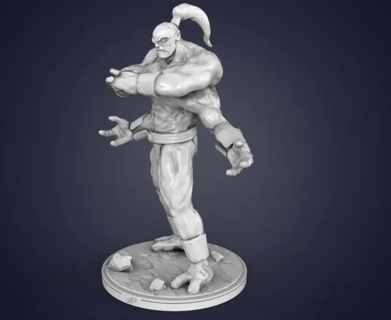 Goro 3D Print Model (FDM, SLS)