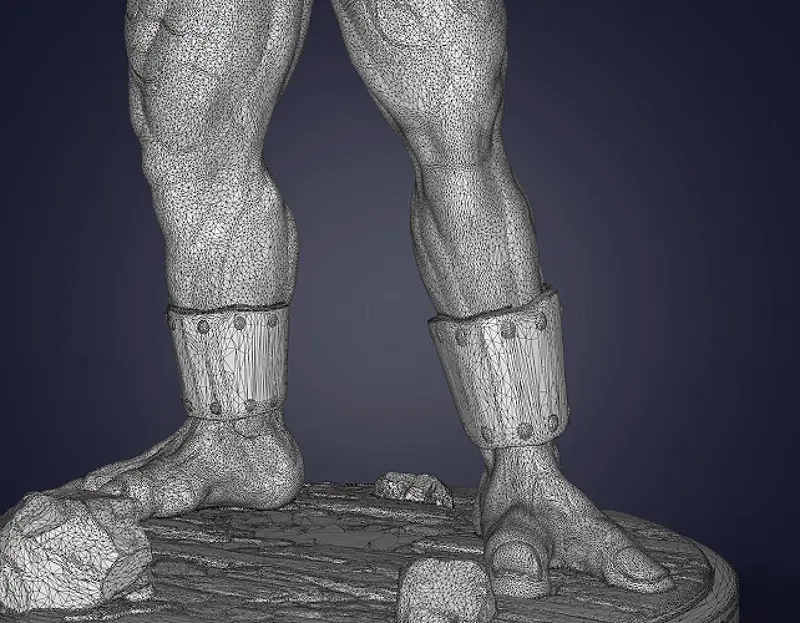 Goro 3D Print Model (FDM, SLS)