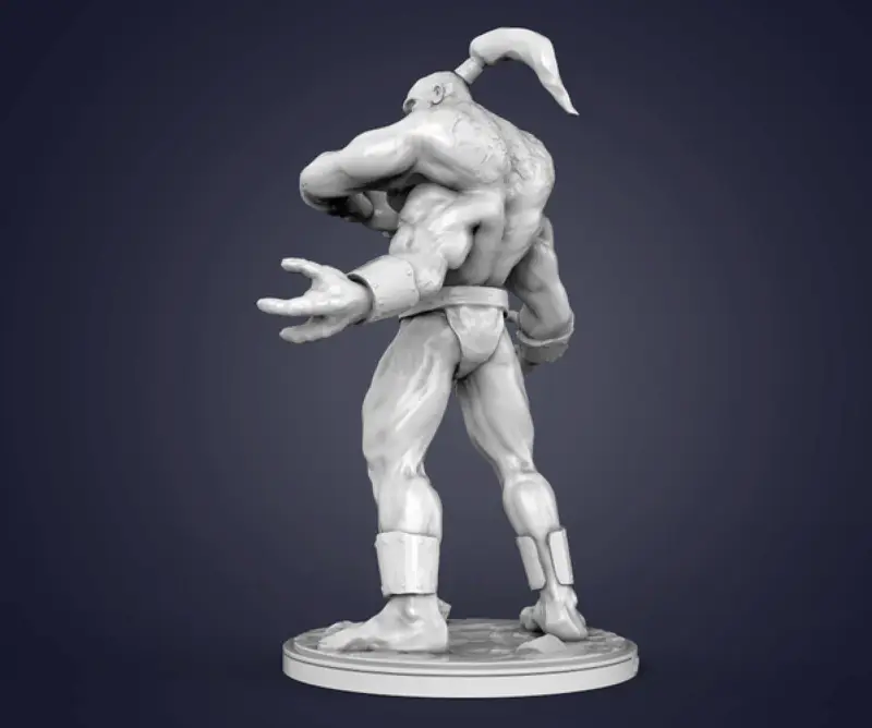 Goro 3D Print Model (FDM, SLS)