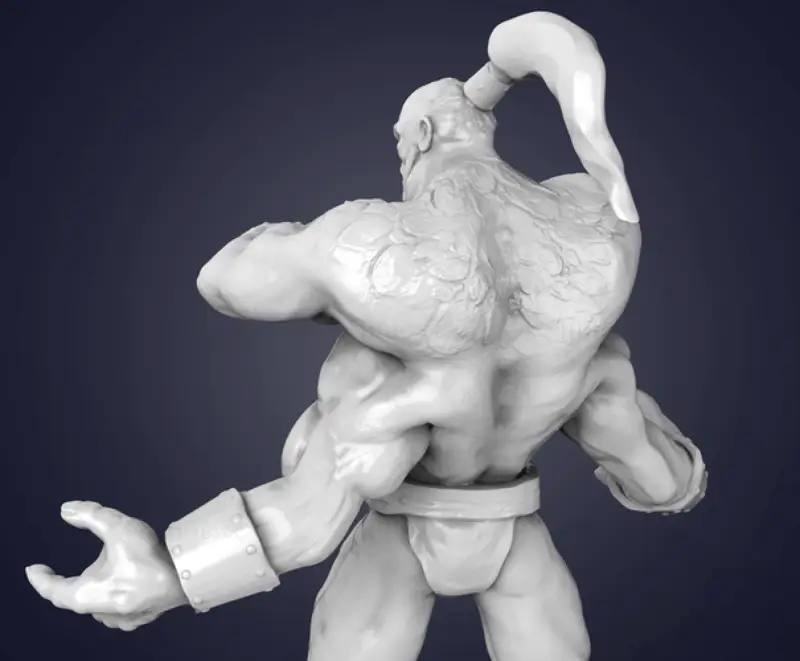 Goro 3D Print Model (FDM, SLS)