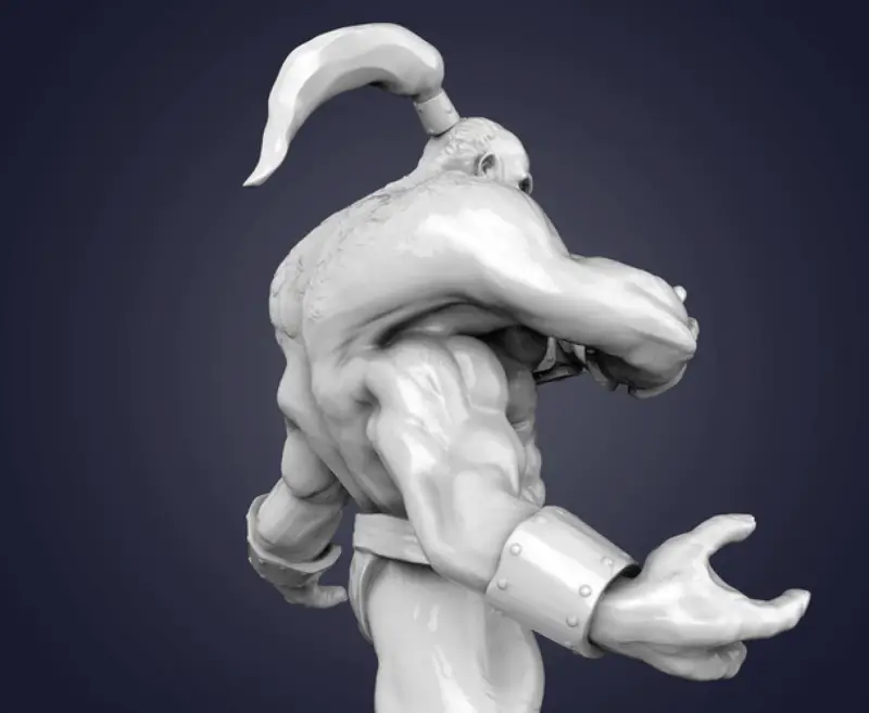 Goro 3D Print Model (FDM, SLS)