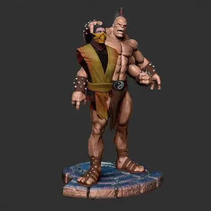 Goro (Mortal Combat) 3D-printmodel STL-bestanden
