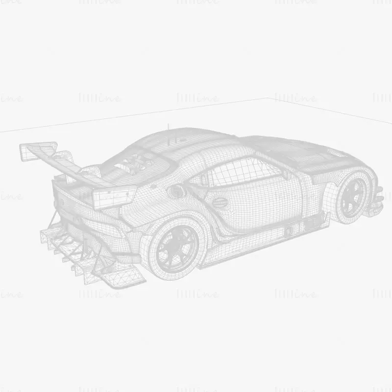 GR Supra Super GT300 modèle 3D