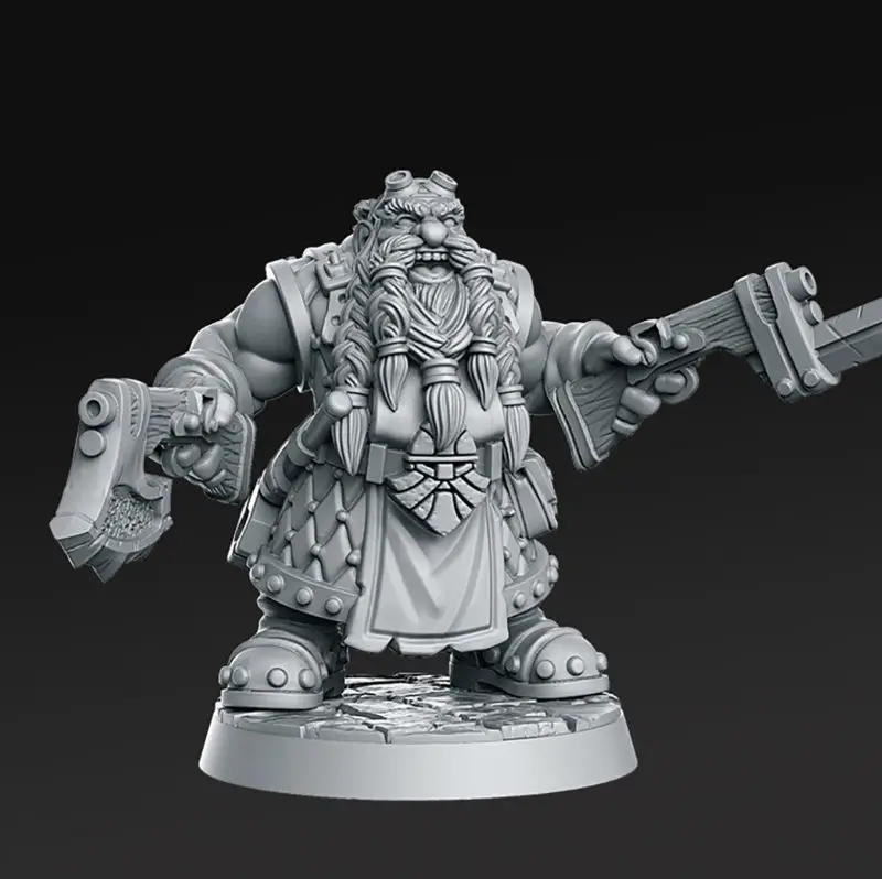 Grangir Thunderclap Miniatures 3D Printing Model STL