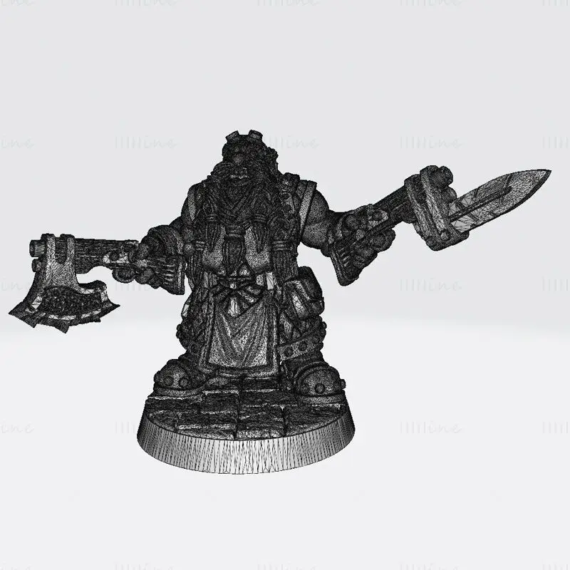 Grangir Thunderclap Miniatures 3D Printing Model STL