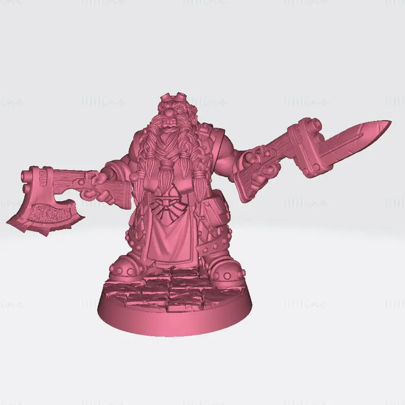 Grangir Thunderclap Miniatures 3D Printing Model STL