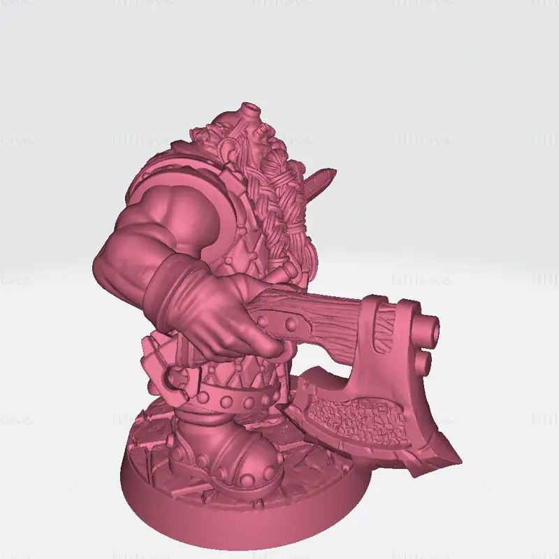 Grangir Thunderclap Miniatures 3D Printing Model STL