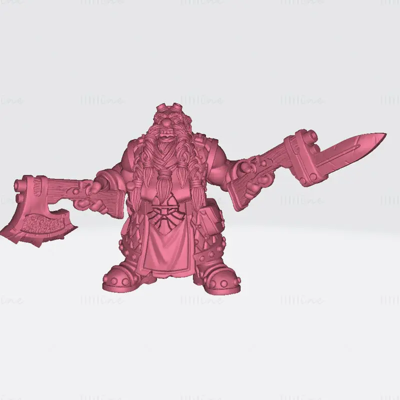 Grangir Thunderclap Miniatures 3D Printing Model STL