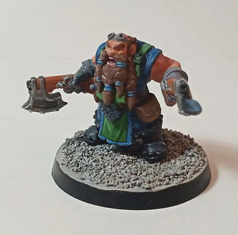 Grangir Thunderclap Miniatures 3D Printing Model STL