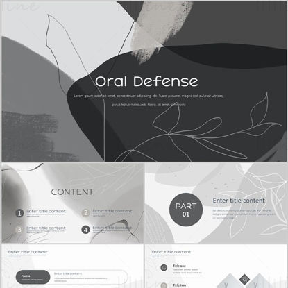 Gray PowerPoint Template