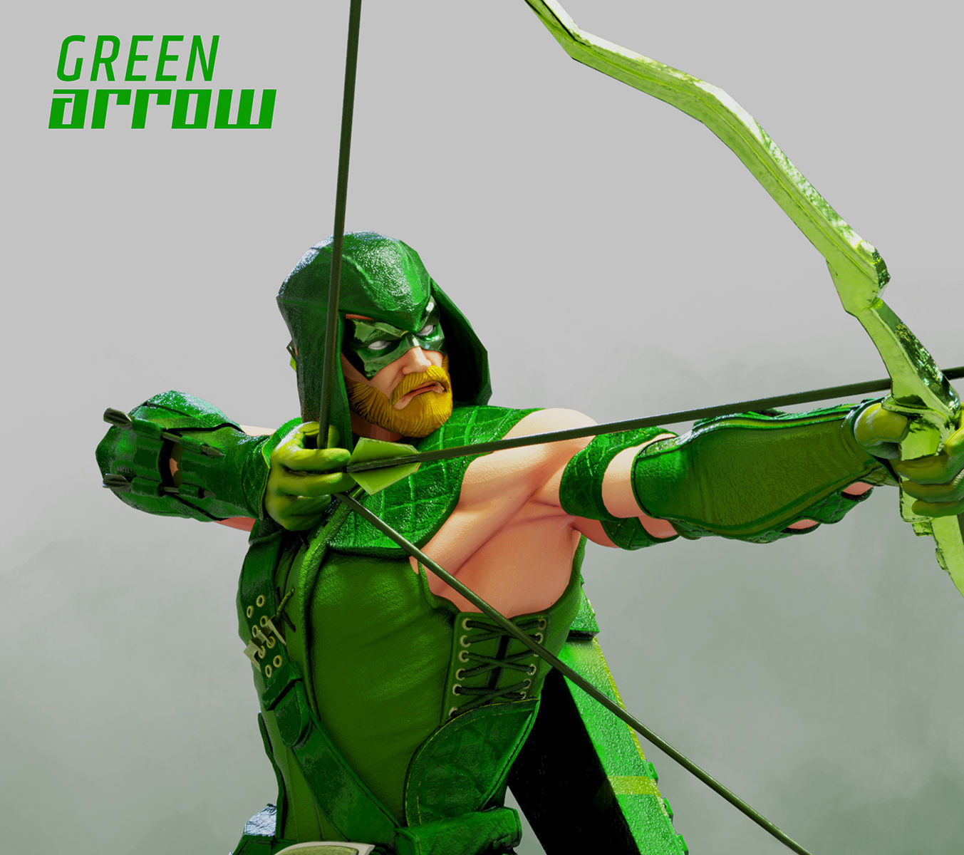 green-arrow-3d-model-ready-to-print-stl