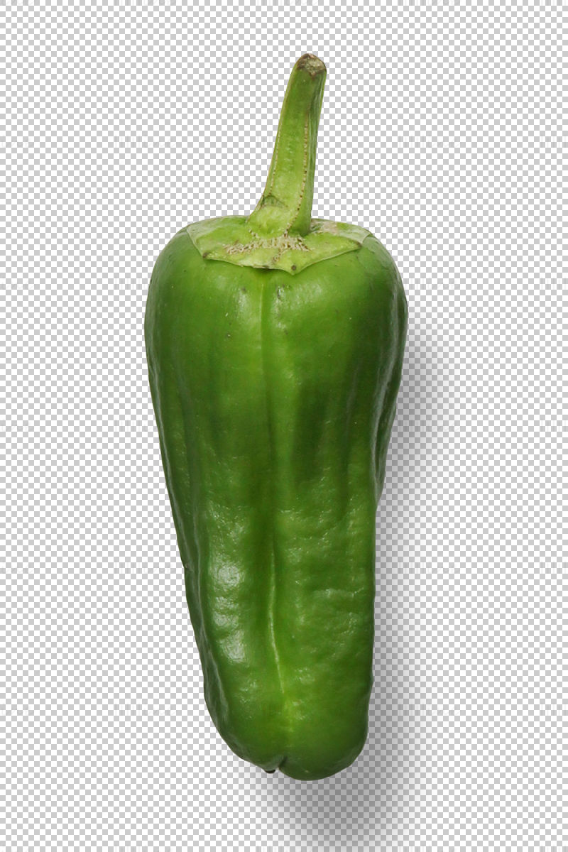 Green bell pepper png