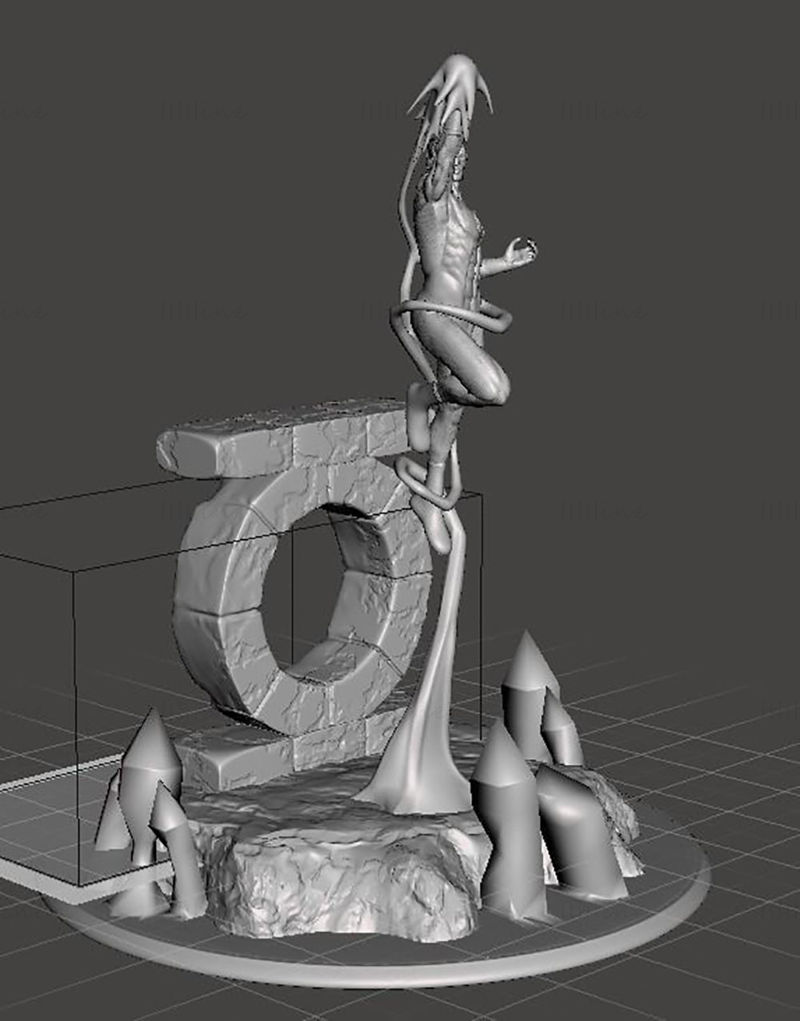 绿灯侠 3D 打印模型 OBJ