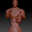 Green Lantern Bust 3D Printing Model STL
